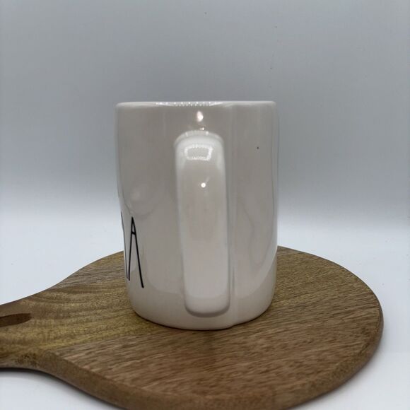 RAE DUNN " FUR MAMA " Mug Coffee Tea Cup Dog/Cat 5" Gift Party NWOT Magenta - Picture 2 of 7